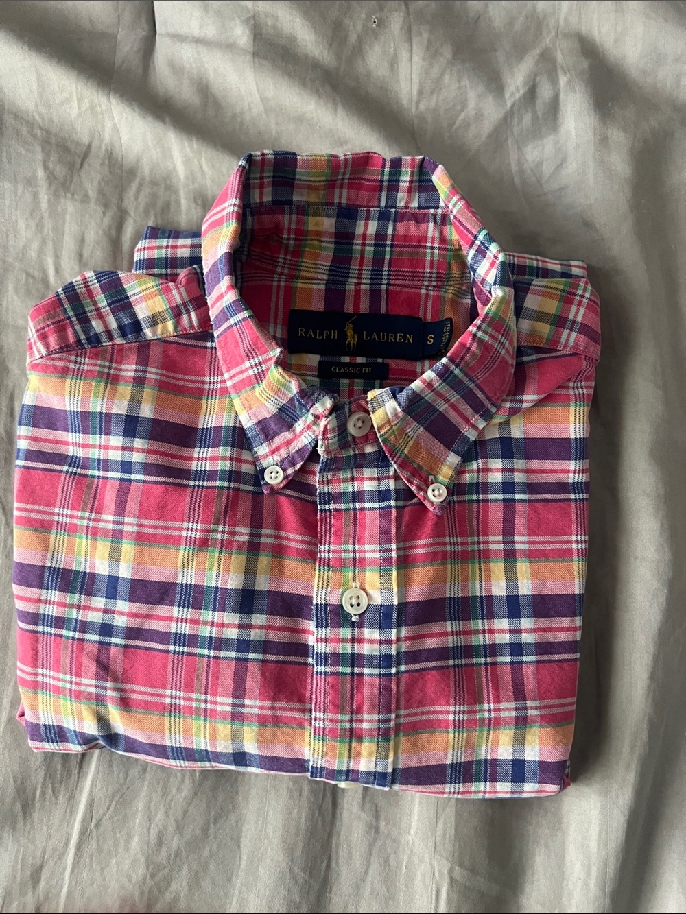 Ralph Lauren Multicolor Plaid Button-Down Shirt